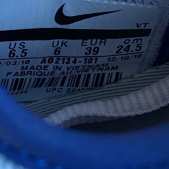 NIKE  27cm A02134-101 sneaker 4108 SizeUS 6,5 multicolor - Picture 6 of 6